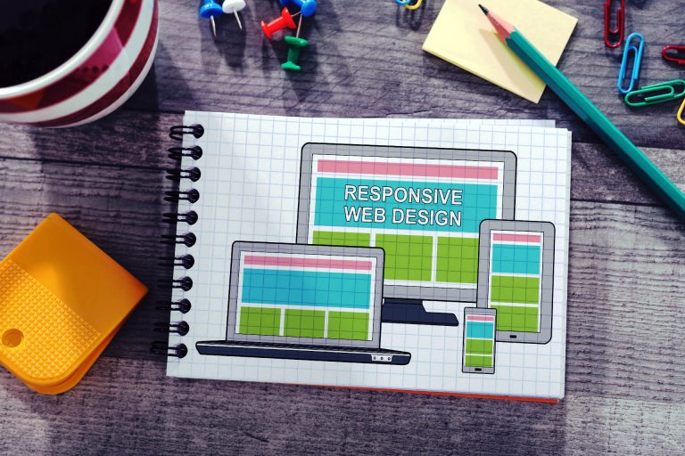 Responsive web design optimizes websites for all device types and orientations.