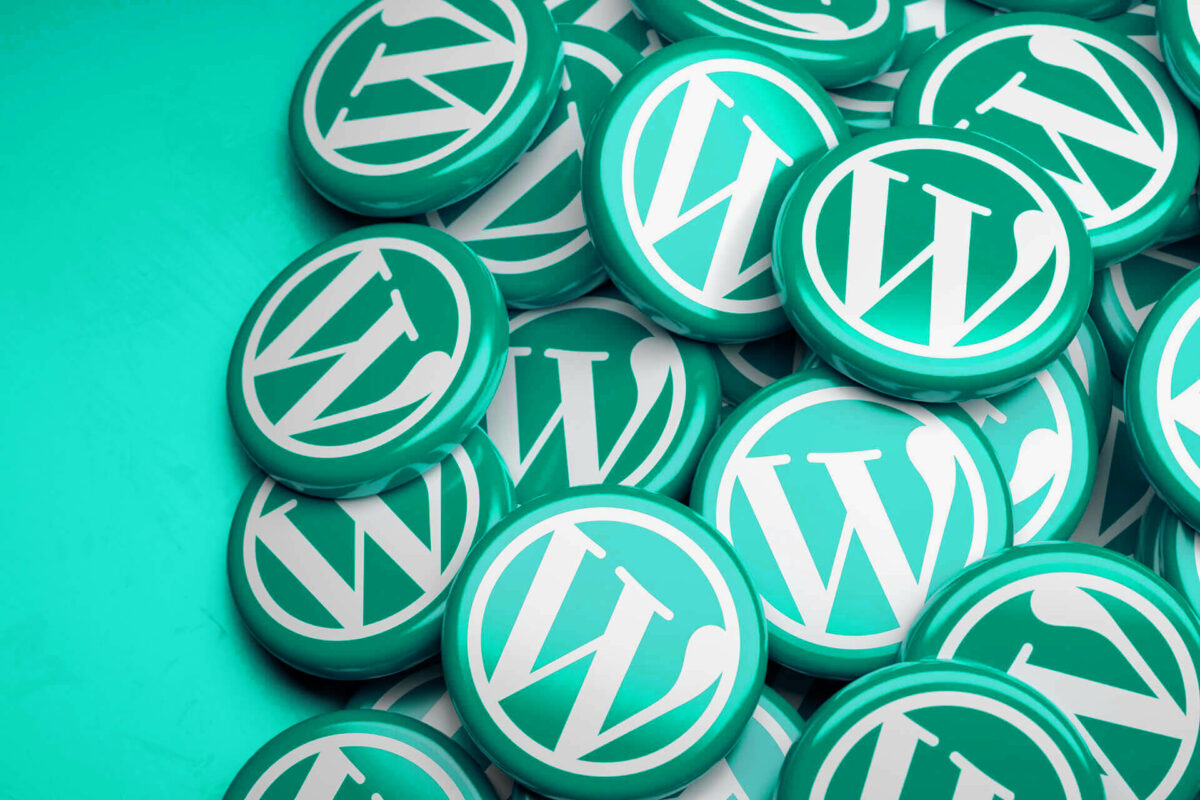WordPress logos green.